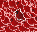 Low-Poly Cardinal Sticker